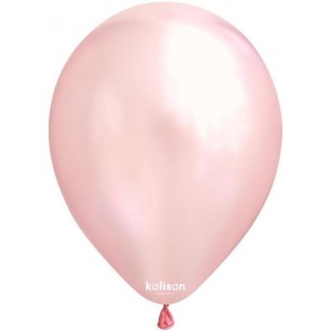 12" Metalik Pembe Balon - Glb