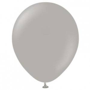 12" Pastel Gri Balon - Glb