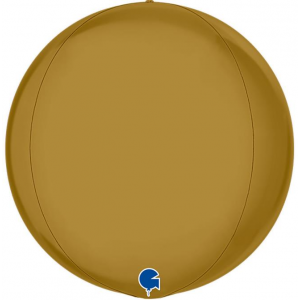 Küre Balon Mat Gold Renkli 45 Cm 15" (Grabo)