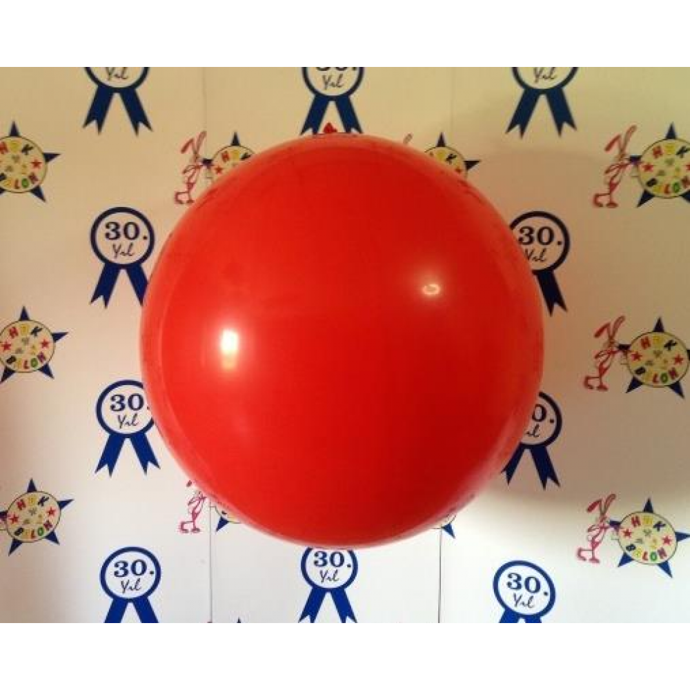 Jumbo Kırmızı Süsleme Balonu 45" (HBK)