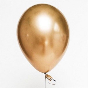 5" Metalik Gold Balon