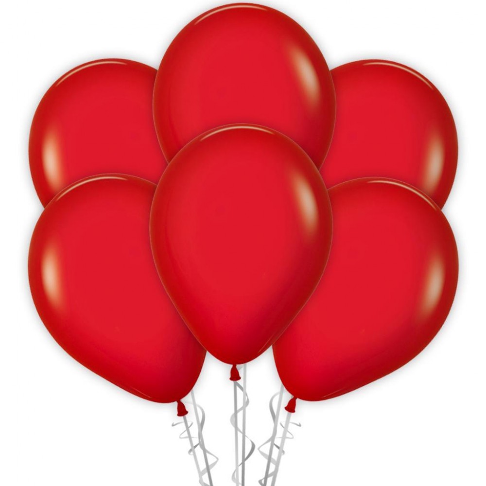 İç Mekan Pastel Balon 12" Kırmızı Renk (Hbk)