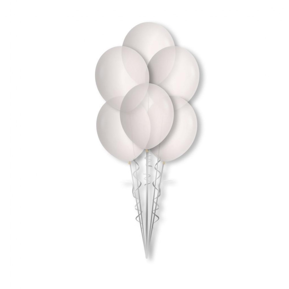 İç Mekan Pastel Balon 12" Şeffaf  (Hbk)