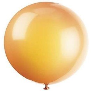 Jumbo Metalik Gold Süsleme Balonu 45" (Hbk)