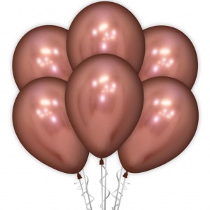 Krom Metalik Balon 12" Rosegold Renk (Kalisan...