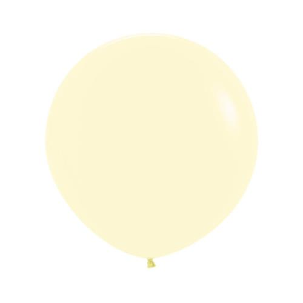 Makaron Jumbo Balon 36" Sarı Renk